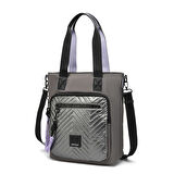 Smart Bags Parlak Kumaş Çapraz Askılı Kadın Omuz Çantası 3248
