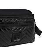Smart Bags Parlak Kumaş Çapraz Askılı Kadın Postacı Çantası 3249