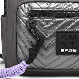 Smart Bags Parlak Kumaş Çapraz Askılı Kadın Postacı Çantası 3251
