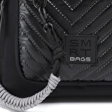 Smart Bags Parlak Kumaş Küçük Boy Askılı Kadın Sırt Çantası 3252
