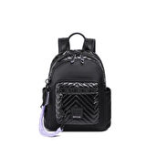 Smart Bags Parlak Kumaş Küçük Boy Askılı Kadın Sırt Çantası 3252