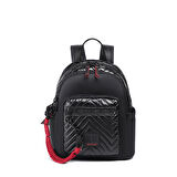 Smart Bags Parlak Kumaş Küçük Boy Askılı Kadın Sırt Çantası 3252