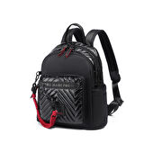 Smart Bags Parlak Kumaş Küçük Boy Askılı Kadın Sırt Çantası 3252