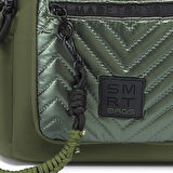 Smart Bags Parlak Kumaş Küçük Boy Askılı Kadın Sırt Çantası 3252