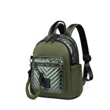 Smart Bags Parlak Kumaş Küçük Boy Askılı Kadın Sırt Çantası 3252