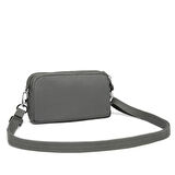 Smart Bags Mini Boy Postacı Çantası ve Cüzdanı Krinkıl Kumaş 1112