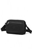 Smart Bags Krinkıl Siyah Kadın Çapraz Askılı Çanta SMB MT-3166