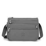 Kadın Postacı Omuz Çantası Smart Bags 1128 Koyu Gri