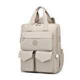 Büyük Boy Krinkıl Kumaş Sırt Çantası Smart Bags 1175