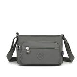 Krinkıl Kumaş Kadın Postacı Çantası Smart Bags 3270