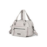 Mini Boy Yıkama Deri Elden Tutmalı Kadın Çantası 21-K Barcelona 1933