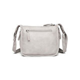 Yıkama Deri Postacı Askılı Kadın Çantası 21-K Barcelona 1934