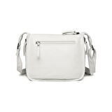 Yıkama Deri Postacı Askılı Kadın Çantası 21-K Barcelona 1934