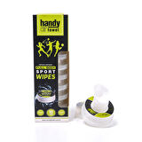 HandyTowel Classic Vücut Ekipman Hijyen Kapsülü 10 X 4,5 ml Likit %100 Selüloz Mendil
