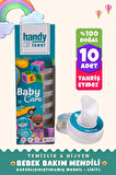 Handy Towel Classic Bebek Bakım & Temizlik & Hijyen Mendili 10 X 4,5 ml Seyahat Boy Sihirli Mendil