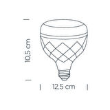 ZMR Led Ampul Kristal Camlı 30W E27 Beyaz Işık 6500K