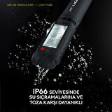 Taşınabilir Kamp Led Lambası, Solar Panelli Light Tube, İP66 Tüm Ortam Kullanımlarına Uygun