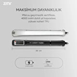 Taşınabilir Kamp Led Lambası, Solar Panelli Light Tube, İP66 Tüm Ortam Kullanımlarına Uygun