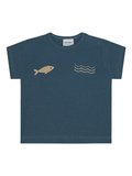 Minik Denizciler Kısa Kollu Tshirt Şort Set