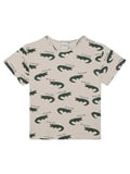 Timsah Kısa Kollu Tshirt Şort Pijama Takımı
