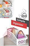 Buzdolabı Sepeti Dolap Içi Düzenleyici Sepet Organizer Buzdolabı Sepeti Uzun
