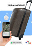 Wiky Tag Çocuk Smart Airtag Pembe - Akıllı Konum Takip Cihazı (APPLE UYUMLU)
