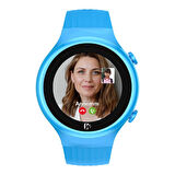 Wiky Watch 5S Akıllı Çocuk Saati - Görüntülü Arama, Gps, Sos, Sağlık Takibi, Güvenli Alan Mavi