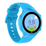 Wiky Watch 5S Akıllı Çocuk Saati - Görüntülü Arama, Gps, Sos, Sağlık Takibi, Güvenli Alan Mavi
