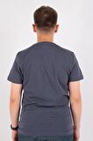 Cazador 4602 Erkek Bisiklet Yaka Flamlı T-Shirt
