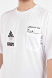 4075 Cazador Erkek  T-shirt BEYAZ