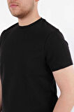 4140 Cazador Erkek  T-shirt SİYAH