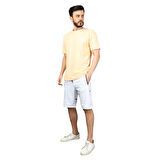 Erkek Baskılı Bisiklet Yaka T-Shirt 24YCEEO04084