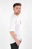 4072 Cazador Erkek  T-shirt BEYAZ