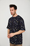 Cazador 4421 Oversize Erkek T-Shirt