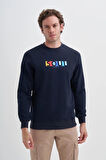 Cazador 3 İplik Şardonlu Sweatshirt 5161 Laciveret