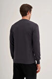 Cazador 3 iplik Erkek Antrasit Sweatshirt 5222