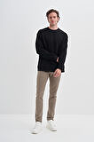 Cazador ERKEK OS CAZ 5229 3 İPLİK SWEAT SIYAH