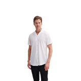 Erkek Regular Fit Kısa Kol Gömlek
