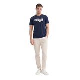 Erkek Marka Yazılı T-shirt