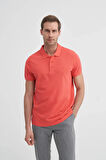 Cazador Polo Yaka Slim Fit Pike Düz Pamuklu Tişört