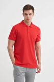 Cazador Polo Yaka Slim Fit Pike Düz Pamuklu Tişört