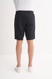 Slim Fit Örme Bermuda Süet Şort