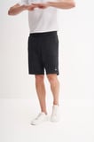 Slim Fit Örme Bermuda Süet Şort