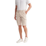 Bermuda Fit Kargo Şort