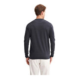 Slim Fit Soft Touch Basic Bisiklet Yaka Kazak-