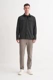 Kalın Pike Kumaş Premium Polo Yaka Regular Fit Sweat Gömlek