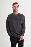 Cazador Relax Fit Pamuk Karışımlı Intersoft Sweatshirt-50080