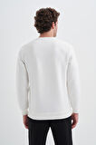 Caz 50460 Erkek Slim Fit Bisiklet Yaka Sweatshirt