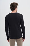 Cazador Waffle Rahat Kumaş %100 Pamuklu Slim Fit Sweatshirt-51640