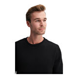 Selanik Örgü Pamuk Karışımlı Regular Fit Sweatshirt-53035